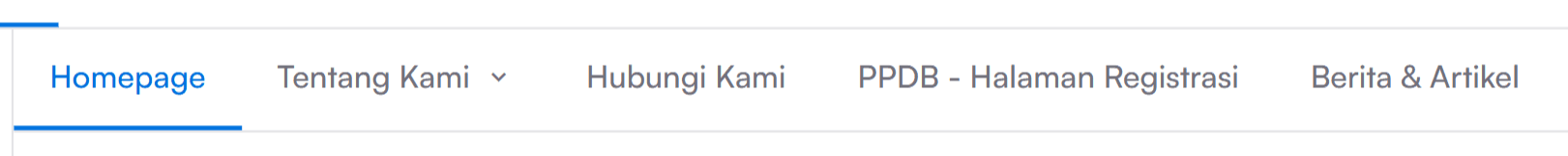 Bagian Halaman Website