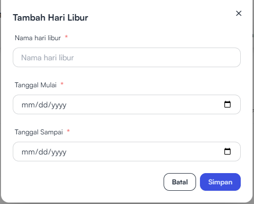 Fitur Tambah