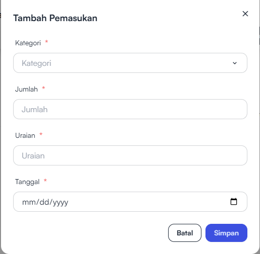 Fitur Tambah