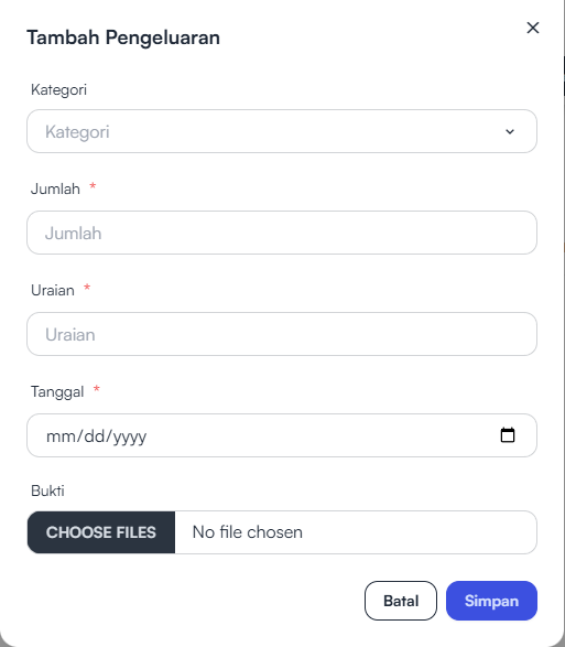Fitur Tambah