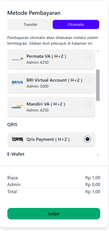 Halaman Registrasi